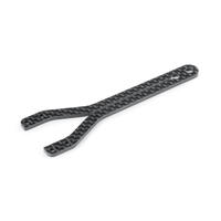 XRAY X4'26 CARBON UPPER DECK - SPLIT FRONT - OPEN - 2.0MM