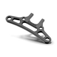 XRAY X4 COMPOSITE UPPER HOLDER FOR BUMPER FOR UNI BULKHEADS