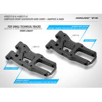 Xray Front Suspension Arm Short - Graphite - Xy302171-G
