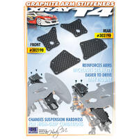 Xray Graphite Front Lower Arm Plate 1.6Mm (L+R) - Xy302190