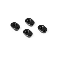 XRAY X4 ALU CASTER BUSHING FRONT 3 ° / REAR 0.5 ° - 1 DOT (4) - XY302310