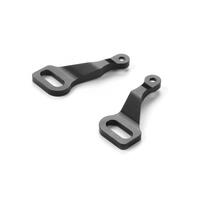 Xray X4 Alu Front Steering Plate - Inner Shock Position - Swiss 7075 T6 (L+R)