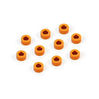 Xray Alu Shim 3X6X3.0Mm - Orange (10) - Xy303125-O