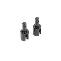 Xray Alu Gear Diff Cvd Bb Driveshaft Adapter - Swiss 7075 T6 (2) - Xy304972