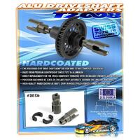 XRAY ALU SOLID AXLE DRIVESHAFT ADAPTERS 2 - HARD COATED - XY305136