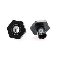 Xray X4 Alu Wheel Hub - Spring Clip - Swiss 7075 T6 (2)