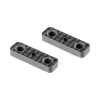 Xray Carbon Battery Plate Shim - Deeper Countersunk (2)