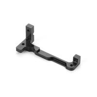 Xray X4 Alu Servo Mount - Black - One-Piece - Swiss 7075 T6