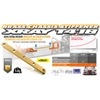 Xray Brass Chassis Stiffener - Xy306531
