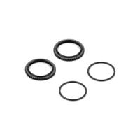 Xray Xlp2 Alu Shock Adjustable Nut - Black (2)