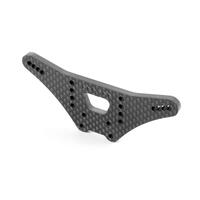 Xray Xb2 Carbon Shock Tower - 6-Dots - Rear