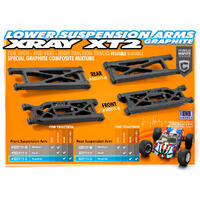 Xray Xt2 Composite Suspension Arm - Xy323111-G
