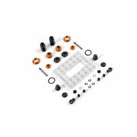 Xray Alu Shock Absorber-Set - Orang - Xy338001-O