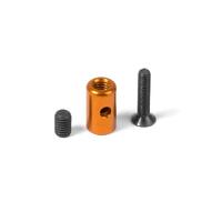 XRAY ALU EXHAUST WIRE MOUNT - ORG - XY338741