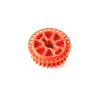 XRAY LOW FRICTION COMPOSITE SIDE BELT PULLEY 28T - FRONT - GRAPHITE - XY345888-O