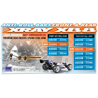 XRAY XB8 FRONT ANTI-ROLL BAR 2.3MM - XY352493