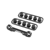 XRAY GT'23 ALU REAR LOWER SUSP. HOLDER - REAR - SQUARE ADJ. ROLL-C. - XY353332