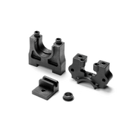 XRAY CENTER DIFF MOUNTING PLATE SET - HIGHER - GRAPHITE