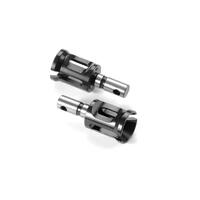 Xray F/R Diff Outdrive Adapter Long - V2 - Hudy Spring Steel. (2) - Xy355064