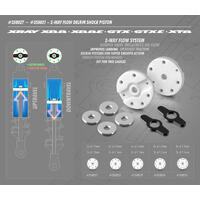 Xray 2-Way Flow Delrin Shock Piston 8-H. (1.2Mm) & 2-H. (1.2Mm) (2) - Xy358030
