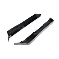 Xray Composite Chassis Side Guards L+R - Narrow Front - V3 - Graphite