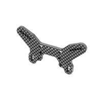 XRAY CARBON SHOCK TOWER HS BULKHEAD FOR WING  2 DOTS - FRONT