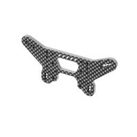 Xray Carbon Shock Tower For Hs Bulkhead - 5 Dots - Rear