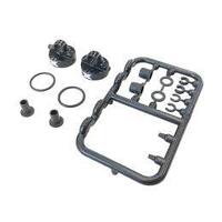 ALU SHOCK CAP-NUT WITH VENT HOLE - BIG BORE (2)