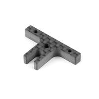 XRAY X1 CARBON MIDDLE BATTERY BACKSTOP FOR 1-PIECE CHASSIS