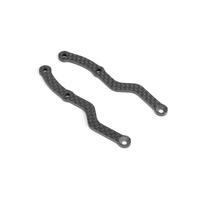 XRAY X1'21 SIDE BRACE - GRAPHITE 2.5MM - RIGHT & LEFT - XY376324