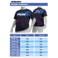 XRAY TEAM T-SHIRT XTRA-LARGE - XY395014