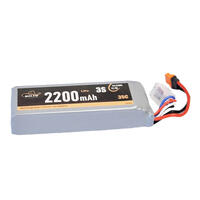 Billy RC 2200mAh 3S 11.1V LiPo Battery with IC2 Connector, Arrma Grom