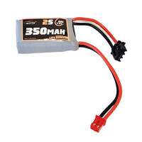 Billy RC 350mAh 2S 7.4V 20C LiPo Battery with PH2.0 Connector, Micro-B/T