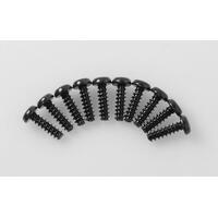 Button Head Self Tapping Screws M3 X 10Mm (Black)