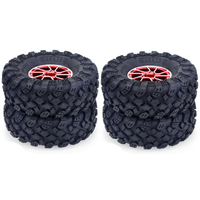 Zd Racing Pirates 1.9Inch 1/10 Crawler Car Tires Red