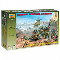 ZVEZDA 3619 1/35 SOVIET PARATROOPS AFGHANISTAN PLASTIC MODEL KIT - ZV3619