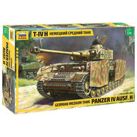 ZVEZDA 1/35 PANZER IV AUSF.H PLASTIC MODEL KIT