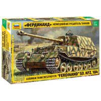 ZVEZDA 1/35 FERDINAND SD.KFZ 184 PLASTIC MODEL KIT