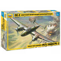 ZVEZDA 1/48 PETLYAKOV PE-2 PLASTIC MODEL KIT