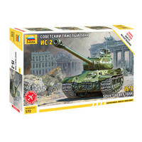 ZVEZDA 1/72 IS-2 STALIN PLASTIC MODEL KIT