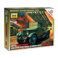 ZVEZDA 1/100 KATYUSHA PLASTIC MODEL KIT