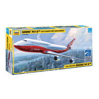 ZVEZDA 1/144 BOEING 747-8 PLASTIC MODEL KIT