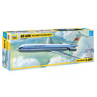 ZVEZDA 1/144 ILYUSHIN IL-62M PLASTIC MODEL KIT