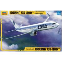 ZVEZDA 1/144 BOEING 737-800 PLASTIC MODEL KIT