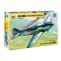 ZVEZDA 1/72 LAVOTCHKIN LA-5 FN SOVIET FIGHTER PLASTIC MODEL KIT