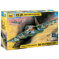 ZVEZDA 1/72 SU - 25 PLASTIC MODEL KIT