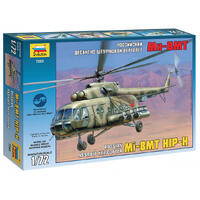 ZVEZDA 1/72 MIL MI-17 SOVIET HELICOPTER PLASTIC MODEL KIT