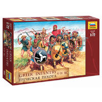 ZVEZDA 1/72 GREEK INFANTRY PLASTIC MODEL KIT
