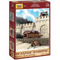 ZVEZDA 8015 1/72 SIEGE MACHINES PLASTIC MODEL KIT - ZV8015