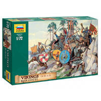 ZVEZDA 1/72 VIKINGS PLASTIC MODEL KIT